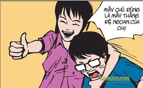 Truyện hài Hàn xẻng P1271 - Tình bạn giữa con trai và con gái